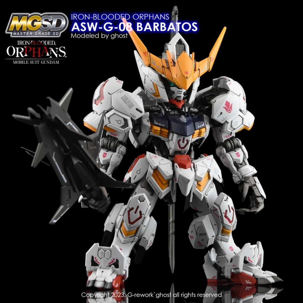 G-rework Decal MGSD #02 Gundam Barbatos