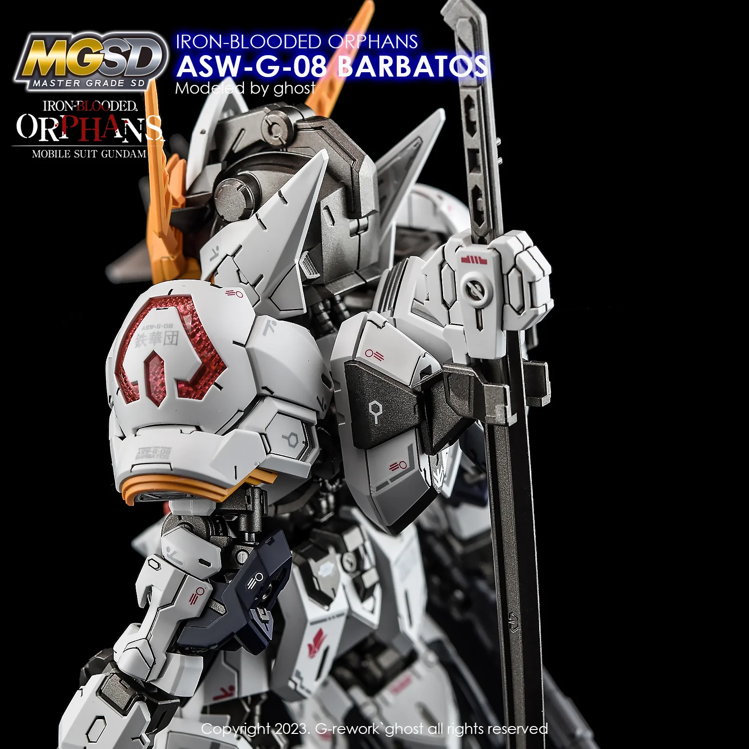 G-rework Decal MGSD #02 Gundam Barbatos - Image 9