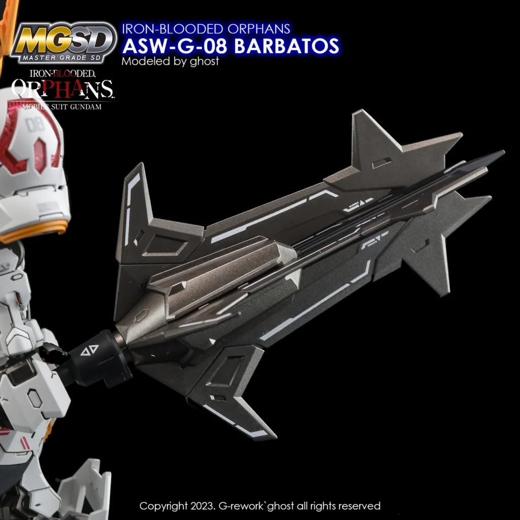 G-rework Decal MGSD #02 Gundam Barbatos