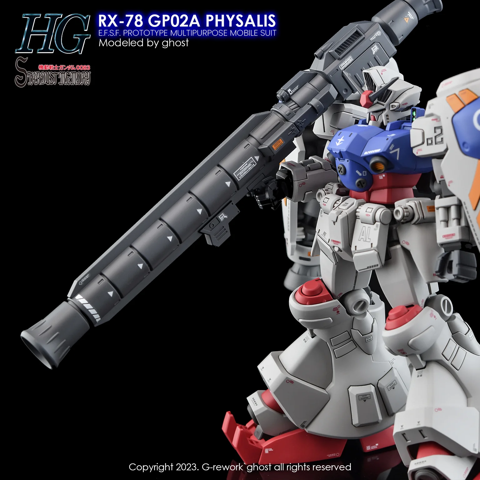 G-rework Decal HGUC #066 Gundam GP02A - Image 8