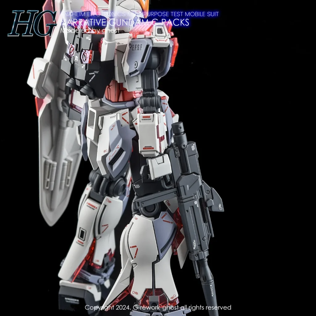 G-rework Decal HGUC #222 Narrative Gundam C-Packs