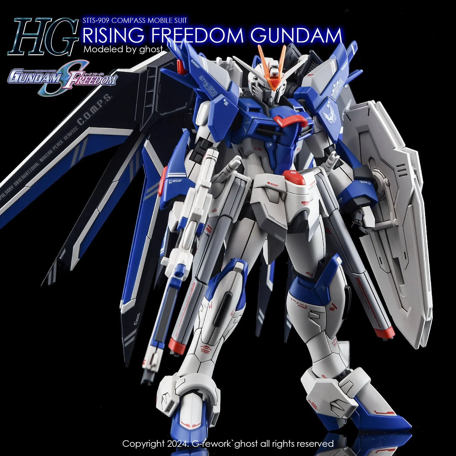 G-rework Decal HGCE #243 Rising Freedom Gundam - Image 8