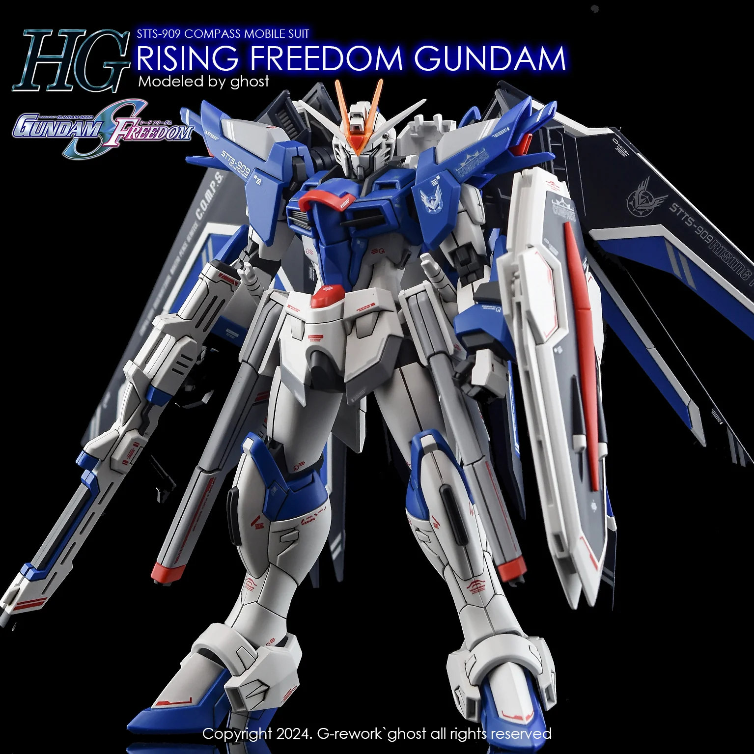 G-rework Decal HGCE #243 Rising Freedom Gundam - Image 9