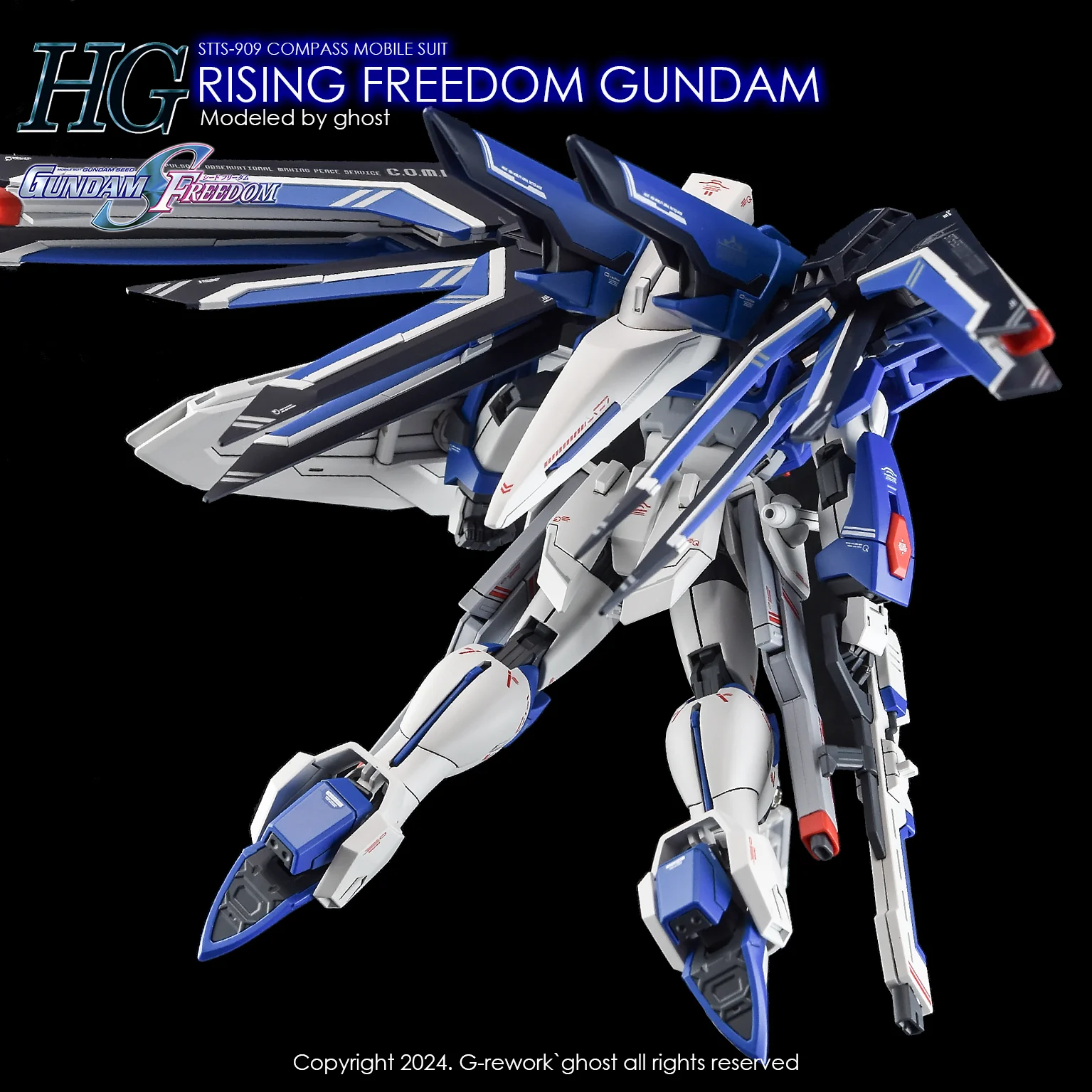 G-rework Decal HGCE #243 Rising Freedom Gundam - Image 16