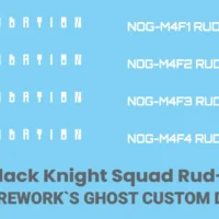 G-rework Decal HGCE #247 Black Knight Squad Rud-ro.A - Image 13