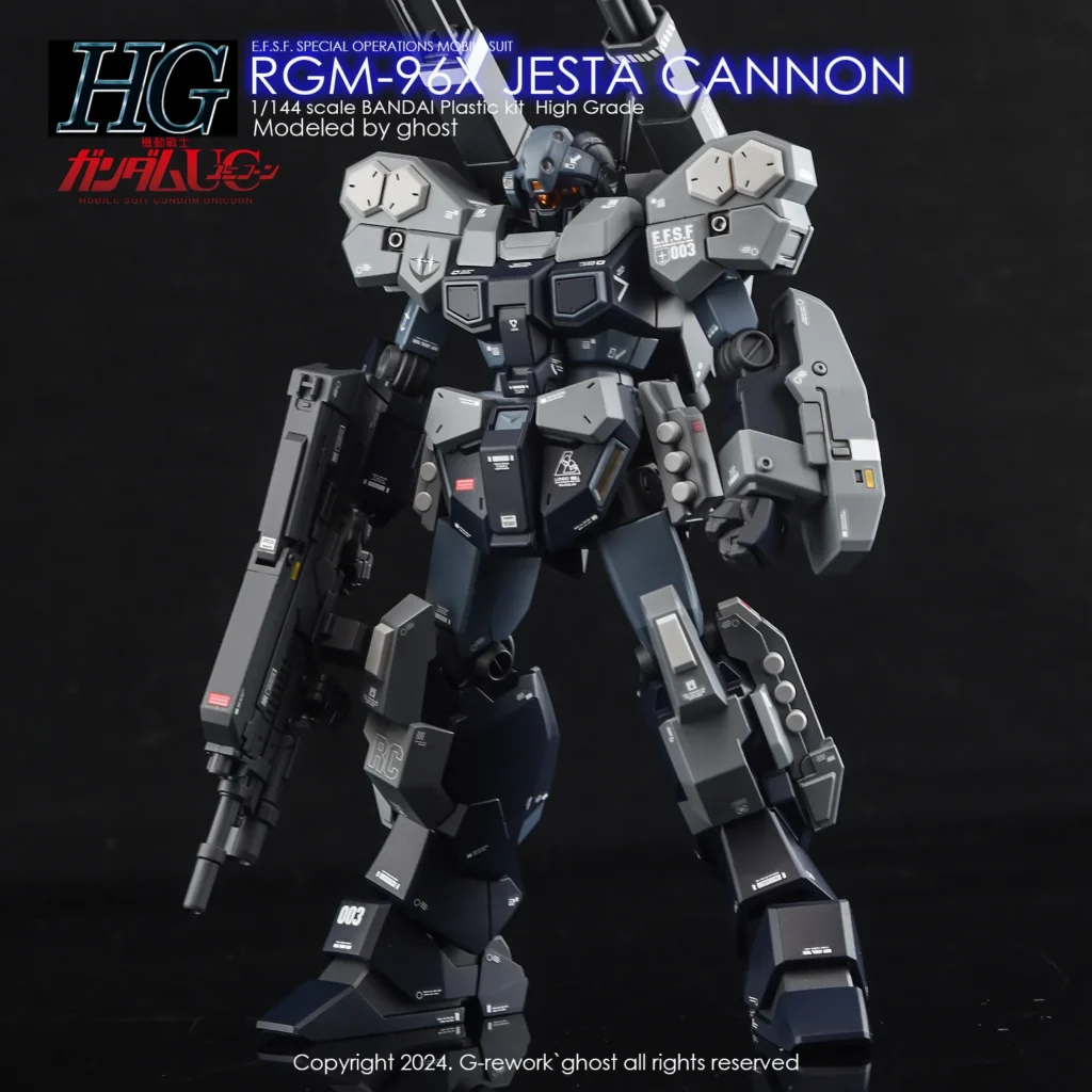 G-rework Decal HGUC #152 Jesta Cannon