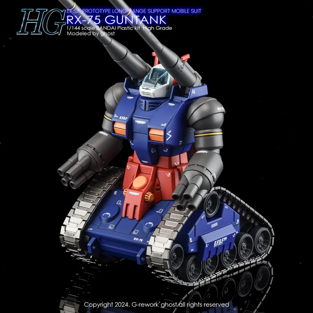 G-rework Decal HGUC #007 Guntank