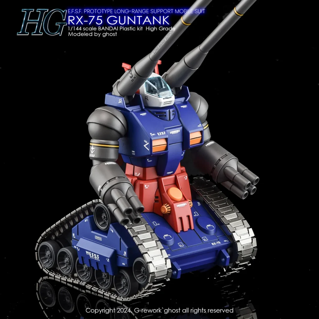 G-rework Decal HGUC #007 Guntank