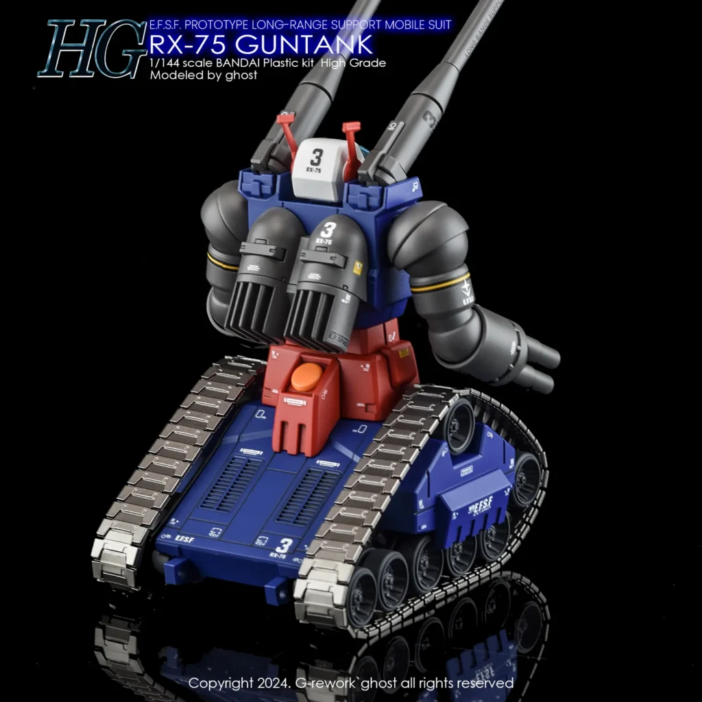 G-rework Decal HGUC #007 Guntank