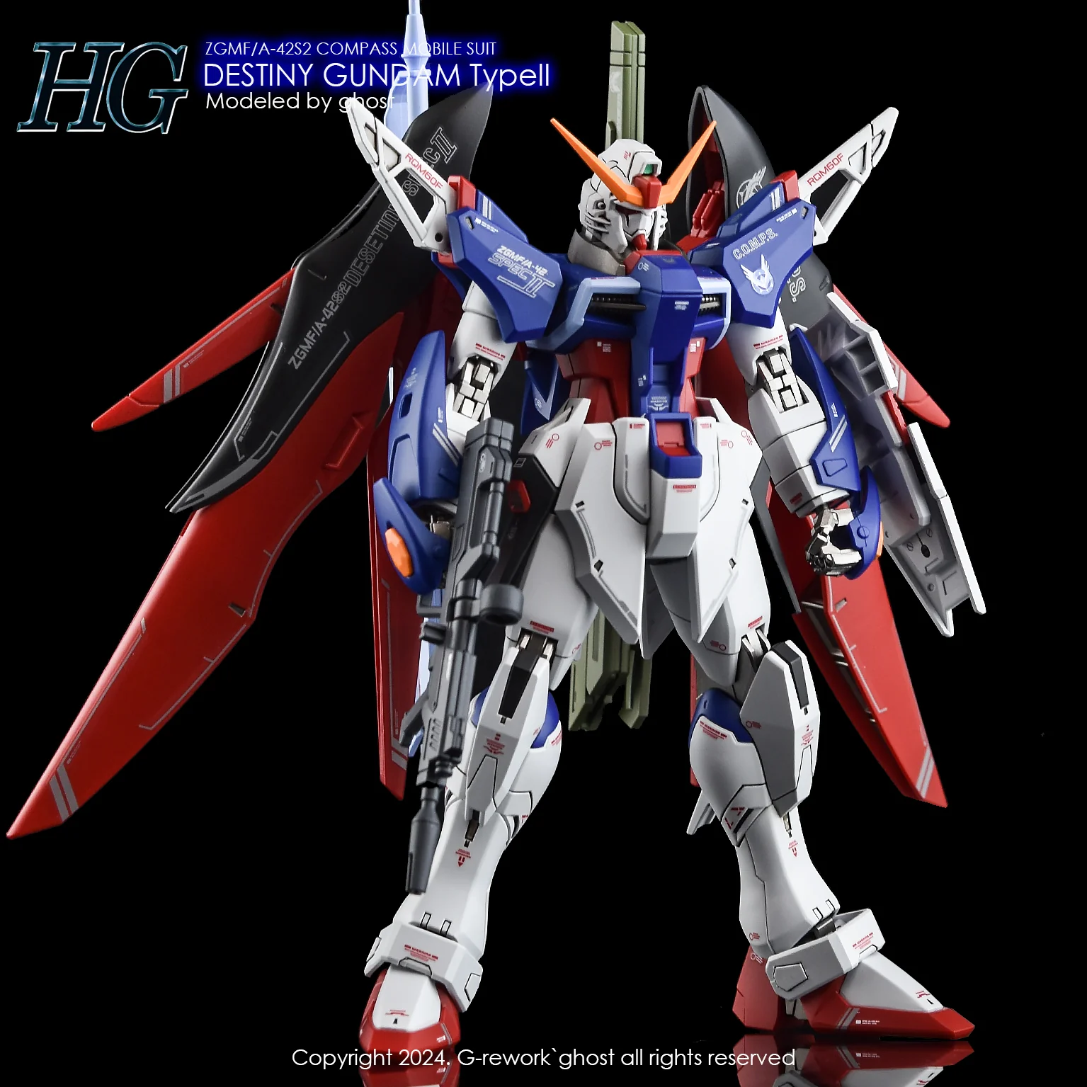 G-rework Decal HGCE #258 Destiny Gundam Spec II - Image 2