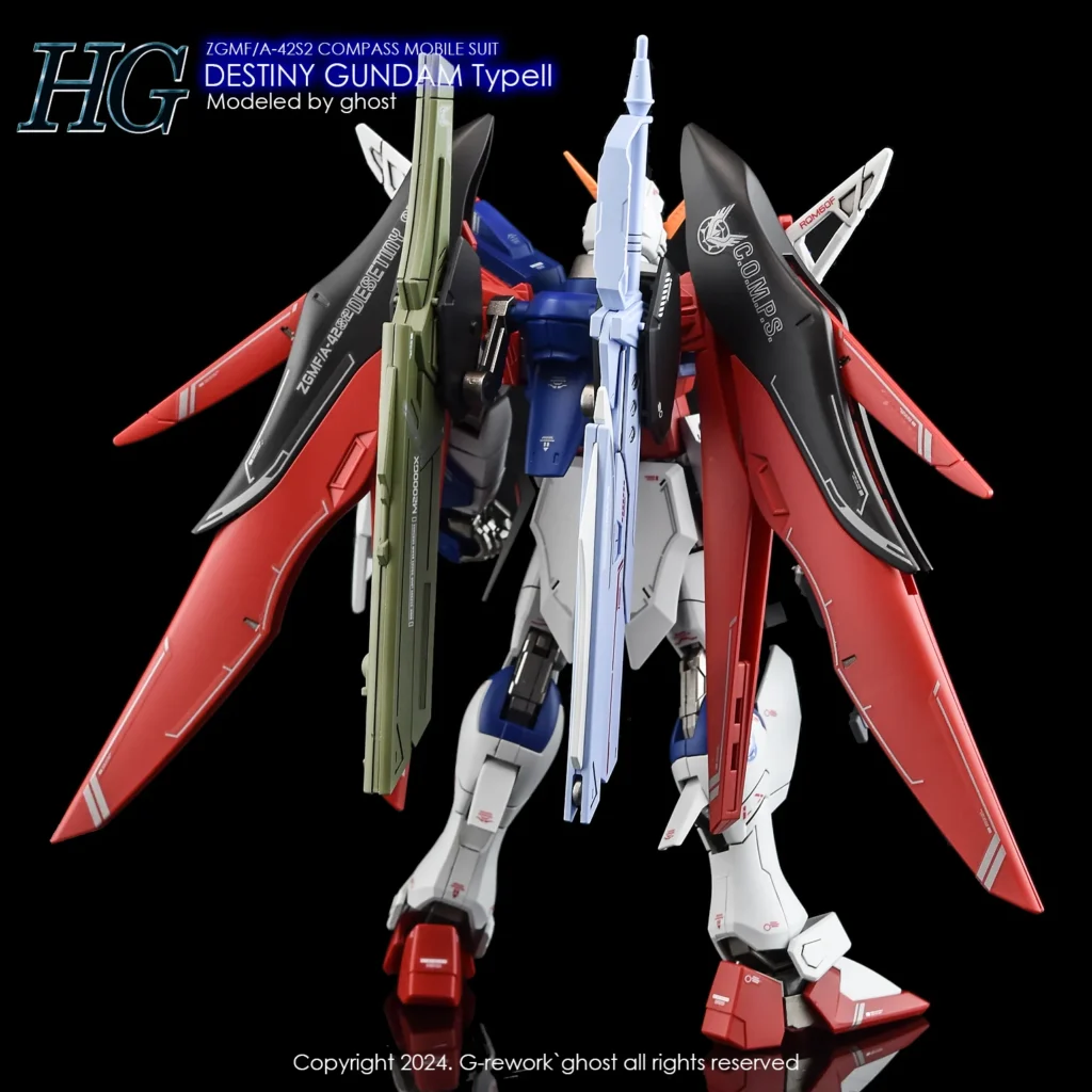 G-rework Decal HGCE #258 Destiny Gundam Spec II