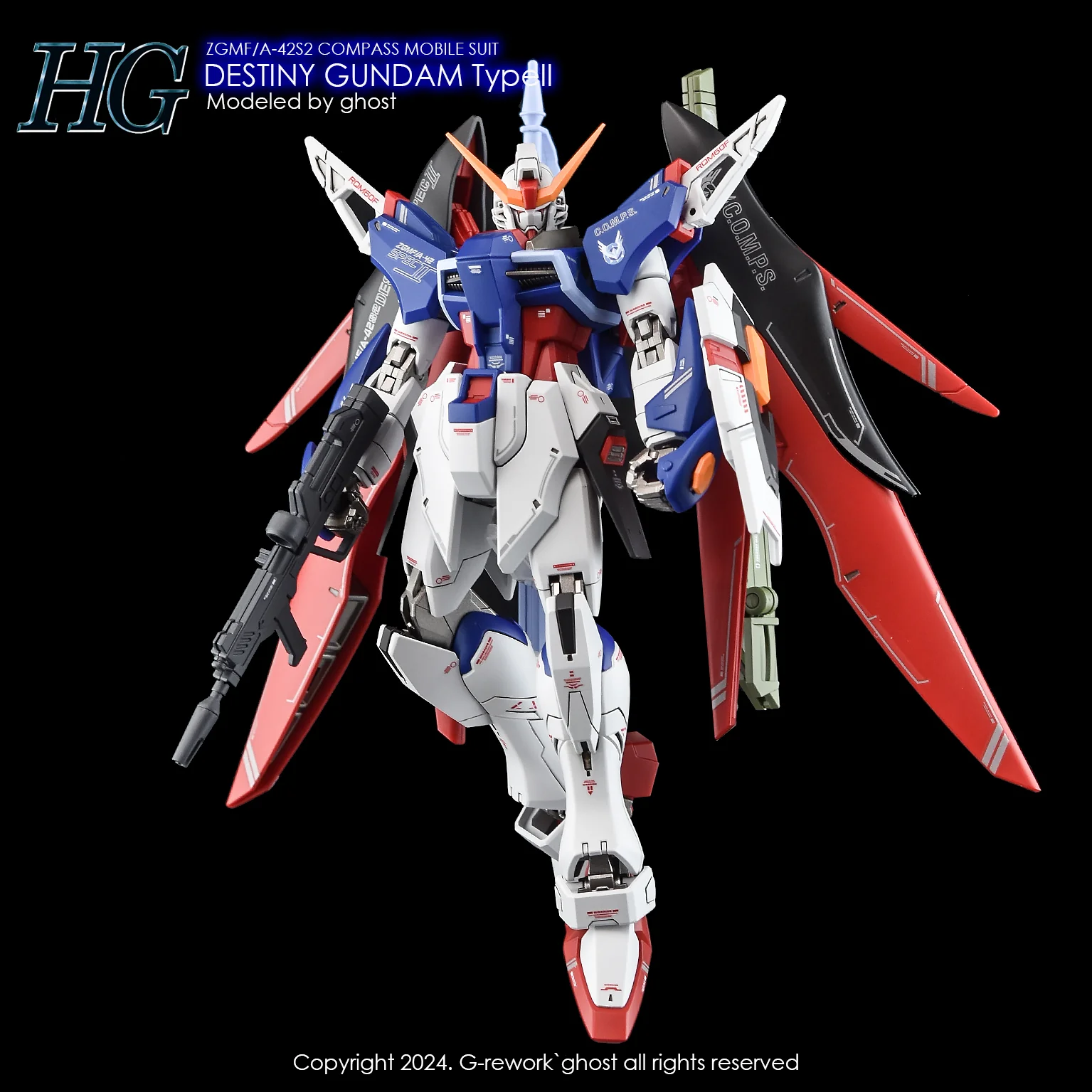 G-rework Decal HGCE #258 Destiny Gundam Spec II - Image 5