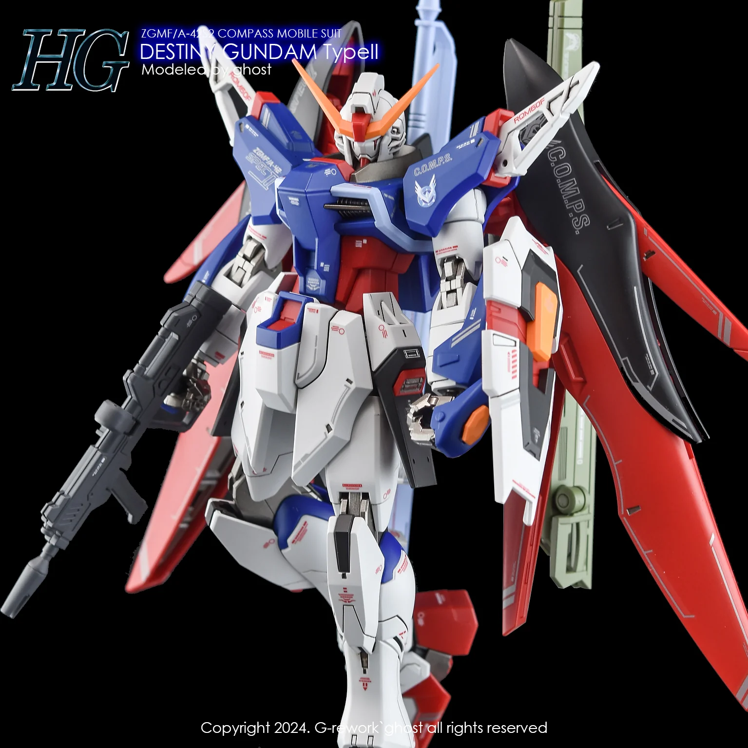 G-rework Decal HGCE #258 Destiny Gundam Spec II - Image 6