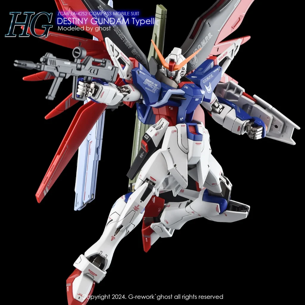 G-rework Decal HGCE #258 Destiny Gundam Spec II