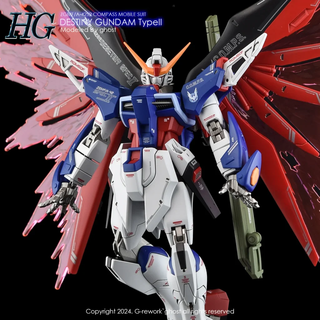 G-rework Decal HGCE #258 Destiny Gundam Spec II