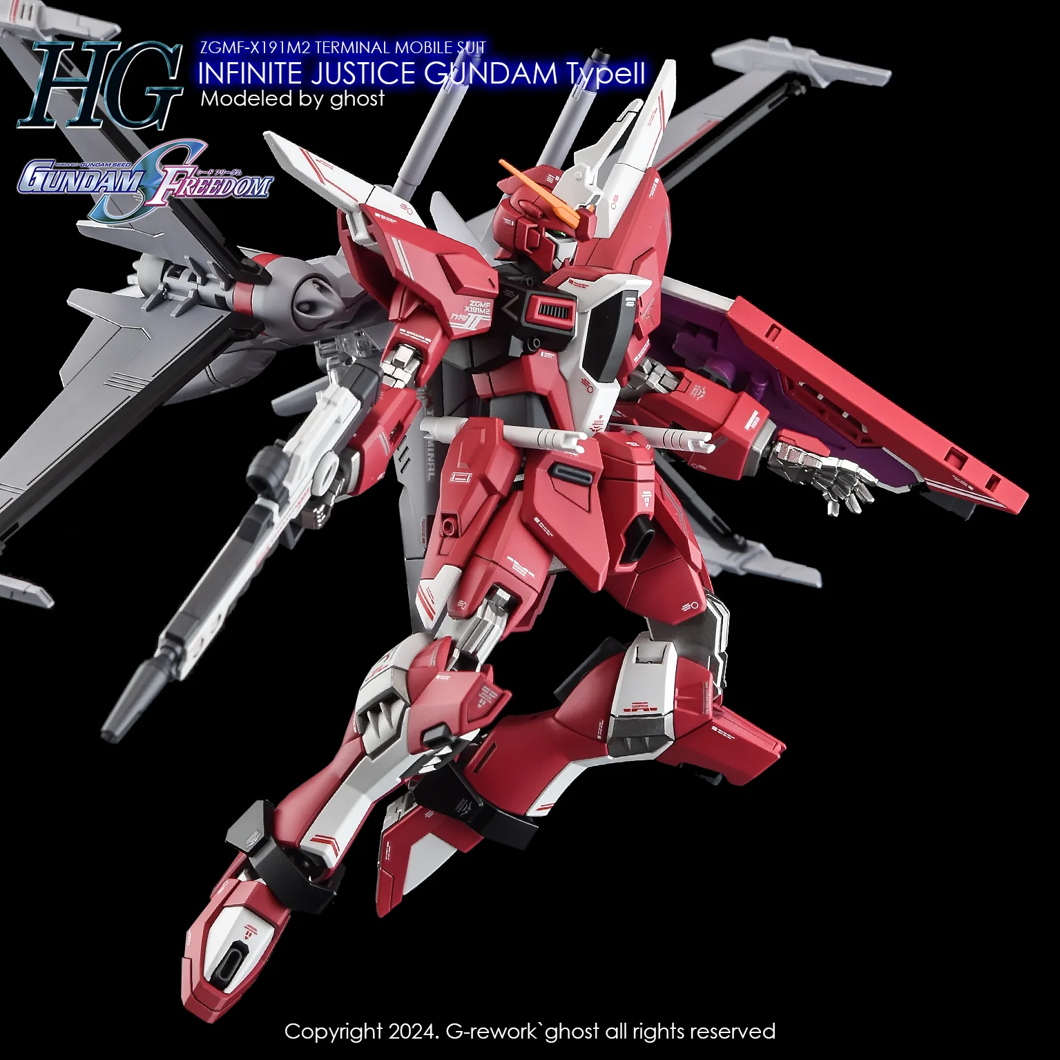 G-rework Decal HGCE #251 Infinite Justice Type II - Image 8