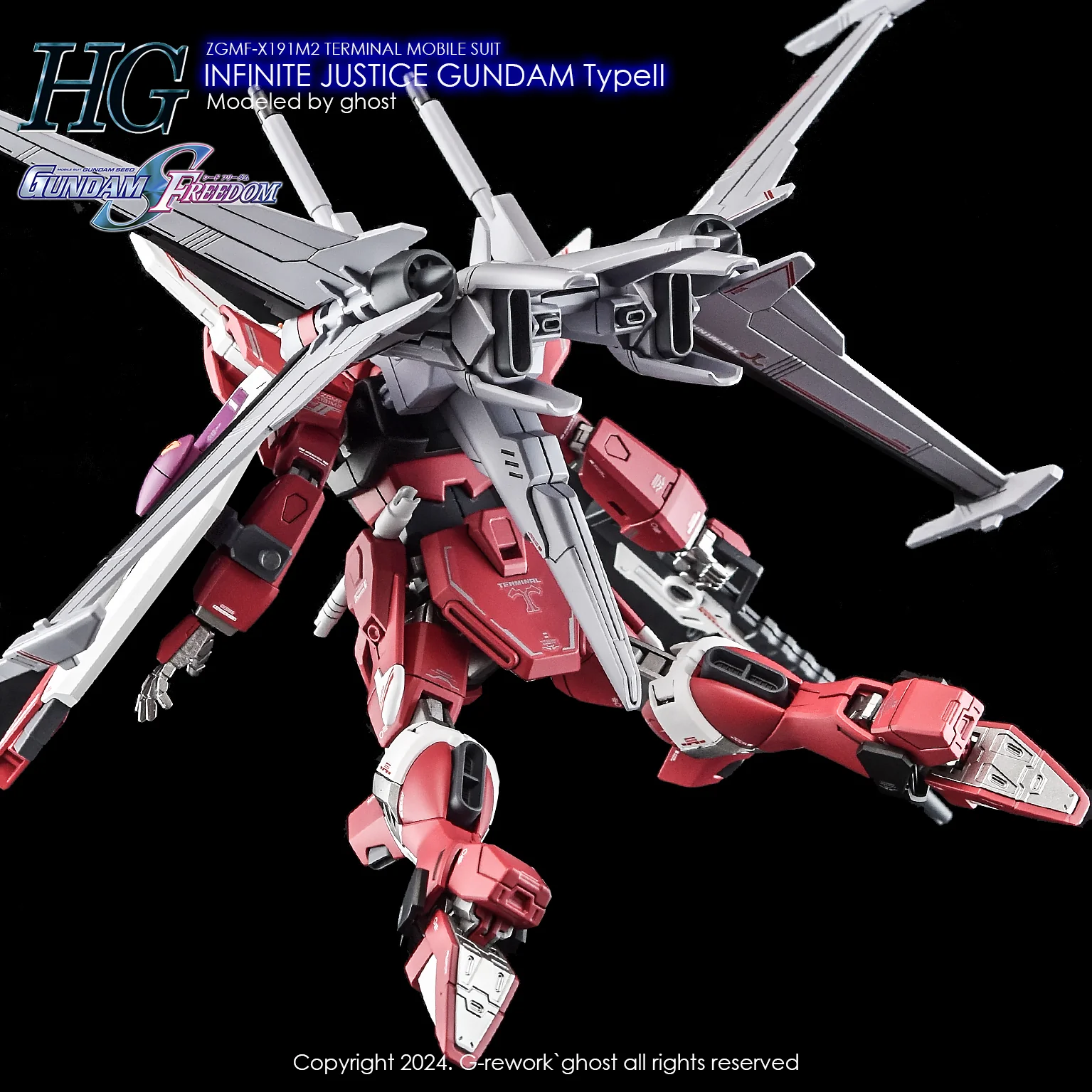 G-rework Decal HGCE #251 Infinite Justice Type II - Image 9