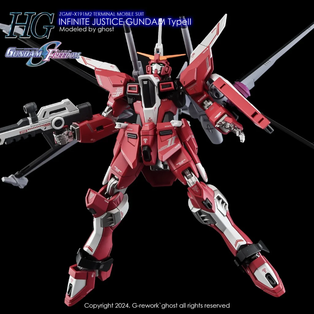 G-rework Decal HGCE #251 Infinite Justice Type II