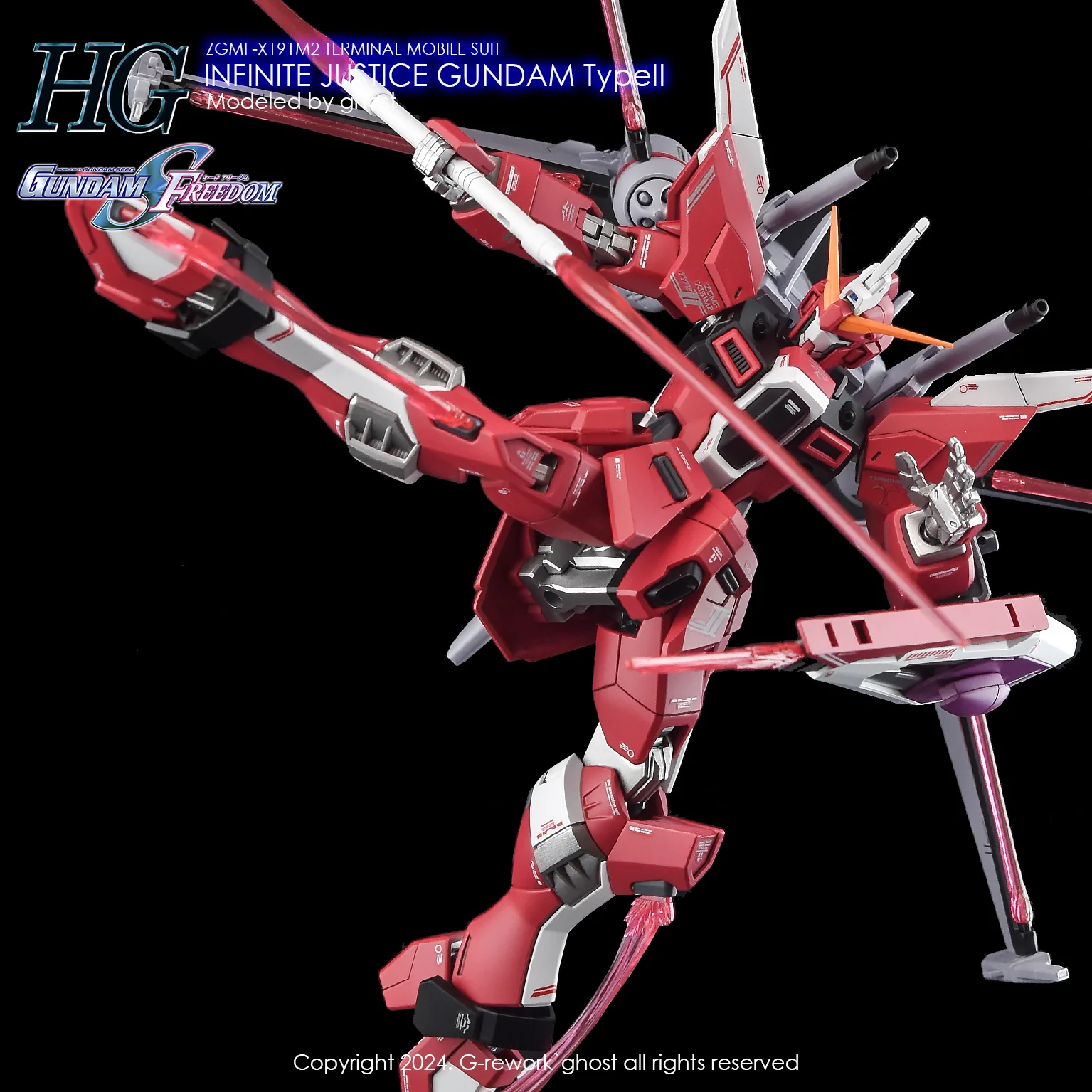 G-rework Decal HGCE #251 Infinite Justice Type II - Image 12
