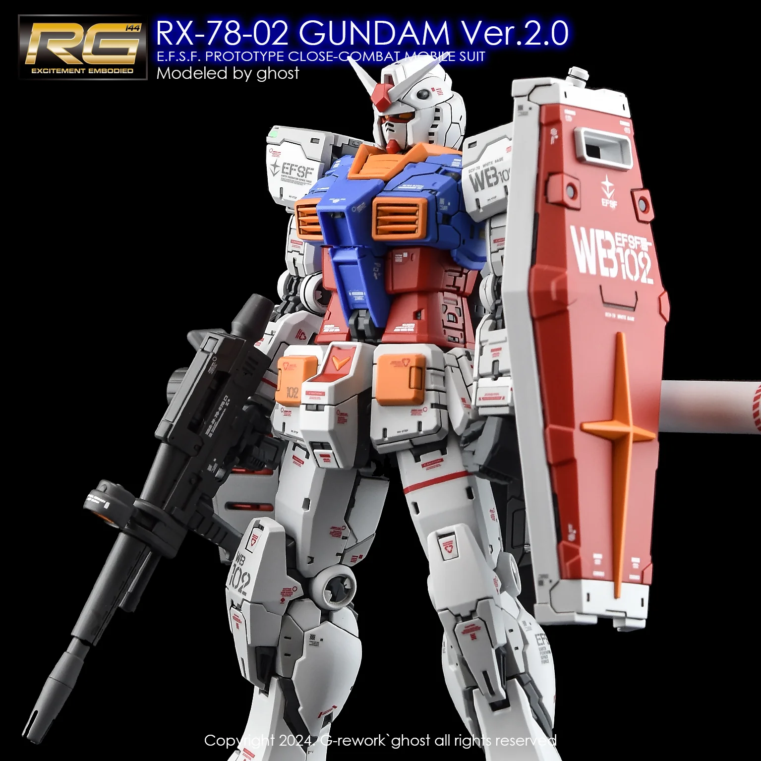 G-rework Decal RG #40 RX-78-2 Gundam Ver.2.0 - Image 7