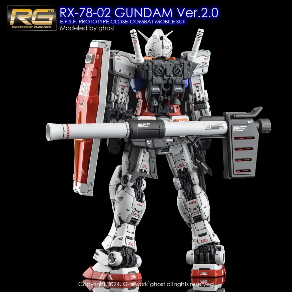 G-rework Decal RG #40 RX-78-2 Gundam Ver.2.0