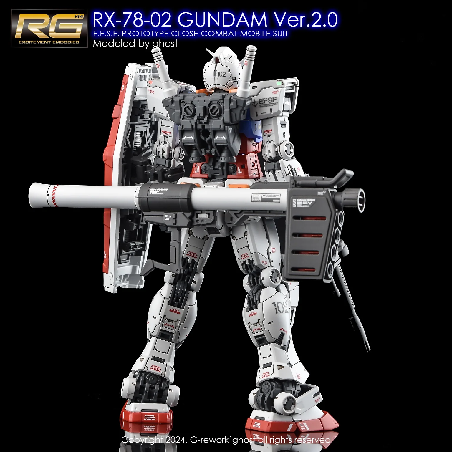 G-rework Decal RG #40 RX-78-2 Gundam Ver.2.0 - Image 9