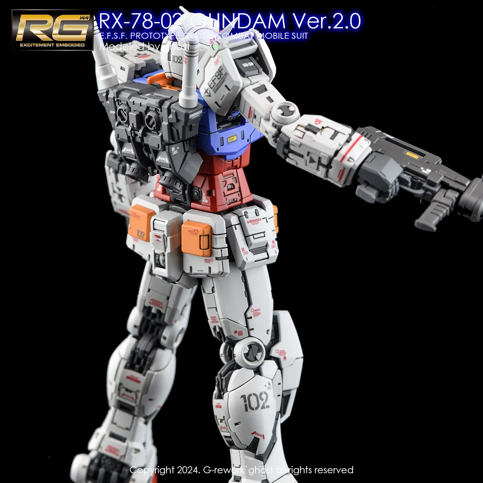 G-rework Decal RG #40 RX-78-2 Gundam Ver.2.0 - Image 12