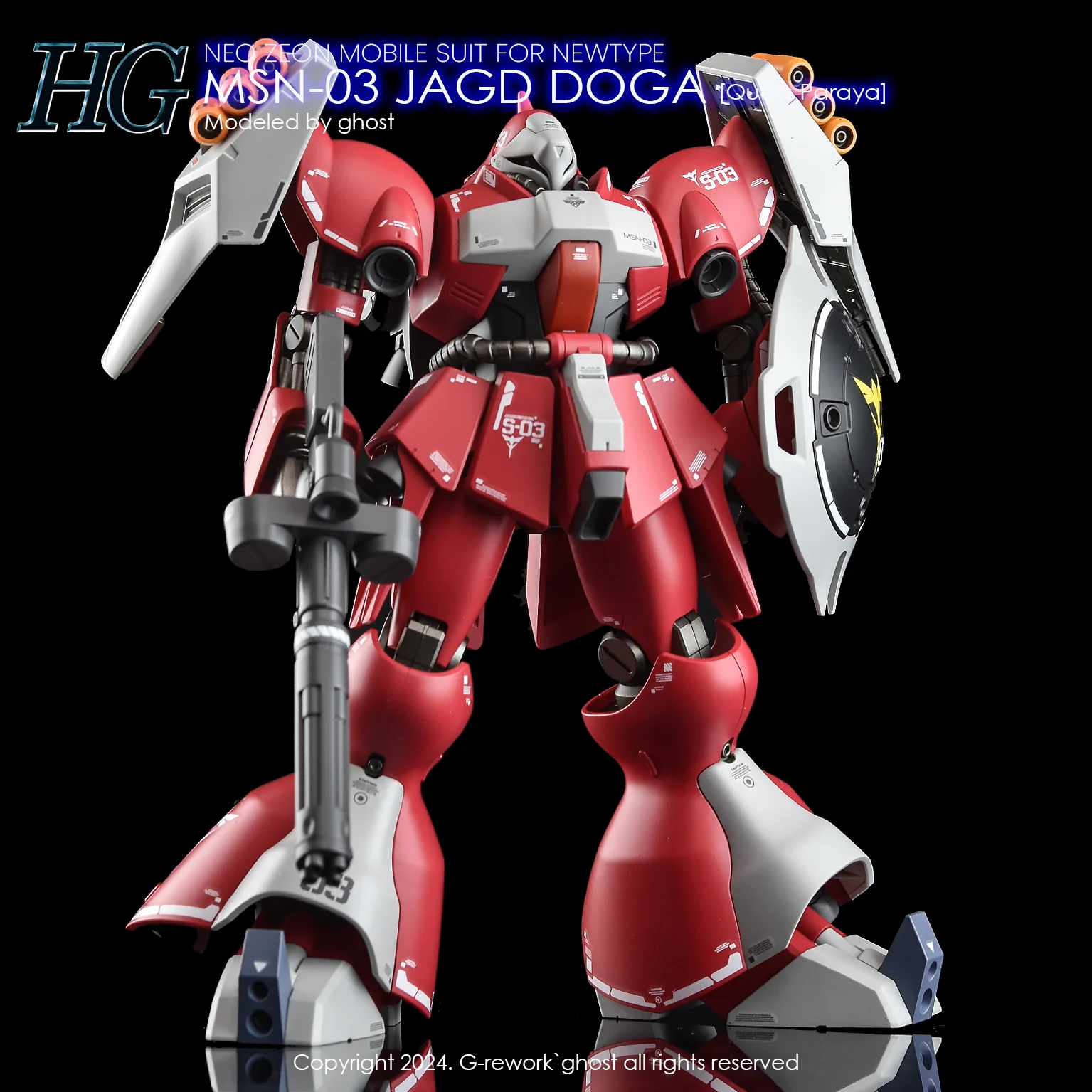 G-rework Decal HGUC #084 Jagd Doga (Quess Paraya Custom) - Image 3
