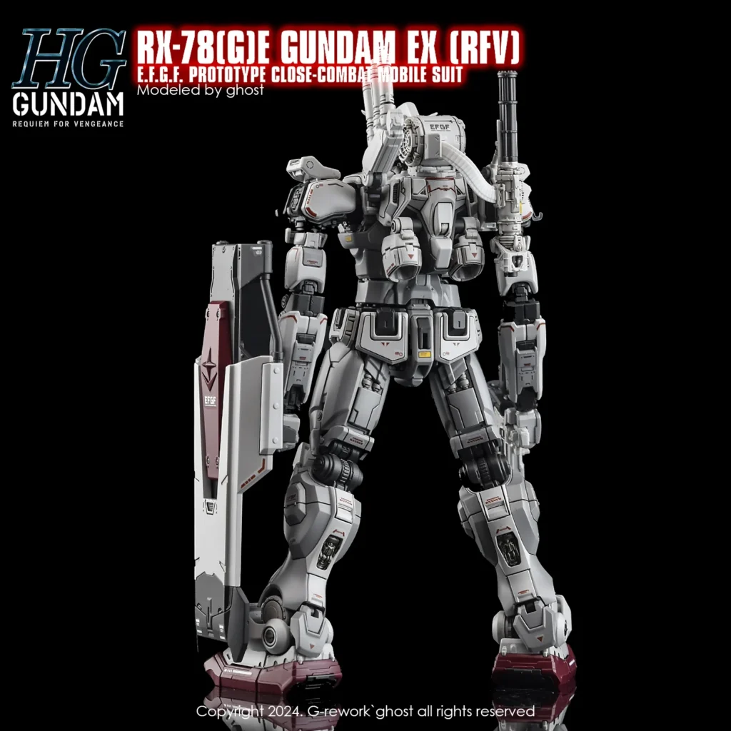 G-rework Decal HGRFV #255 Gundam EX