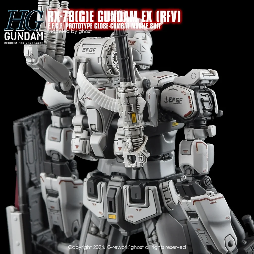 G-rework Decal HGRFV #255 Gundam EX