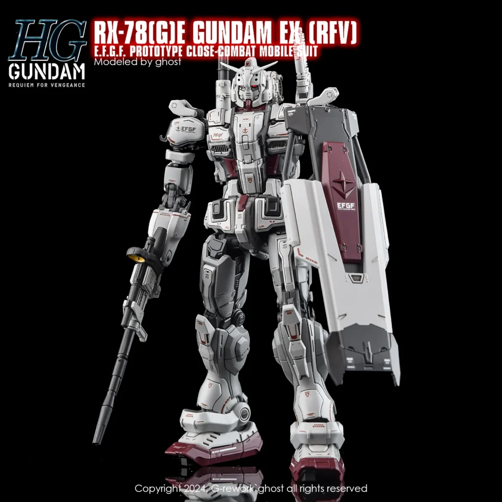 G-rework Decal HGRFV #255 Gundam EX