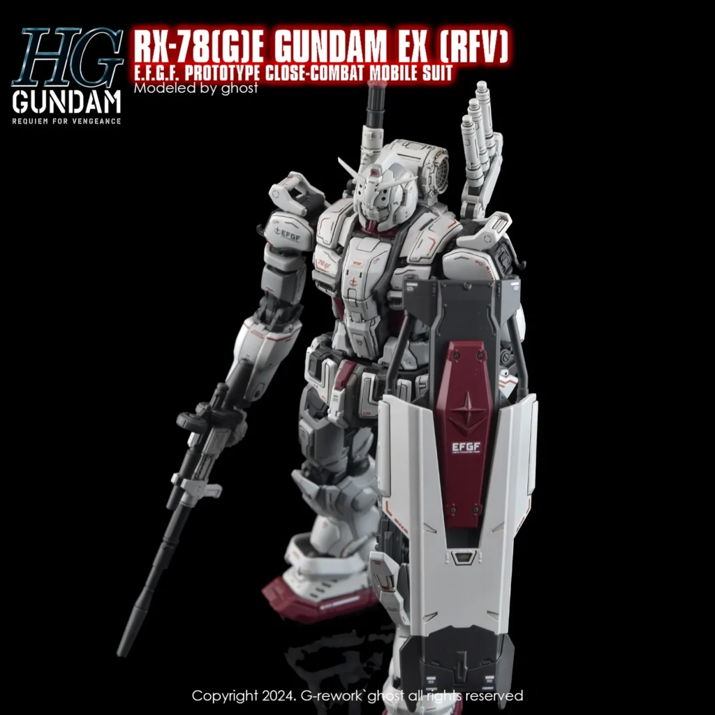 G-rework Decal HGRFV #255 Gundam EX