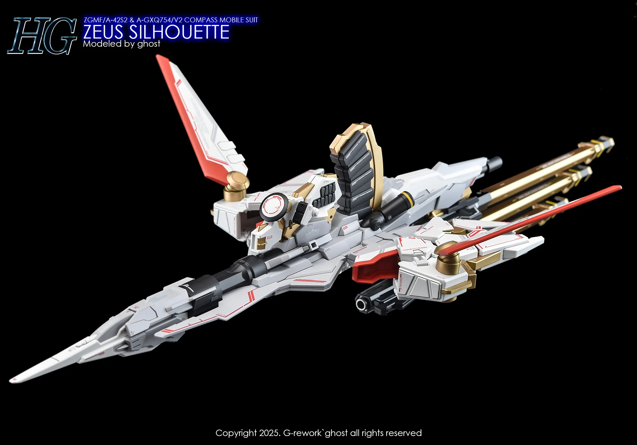G-rework Decal HGCE #258 Zeus Silhouette - Image 1