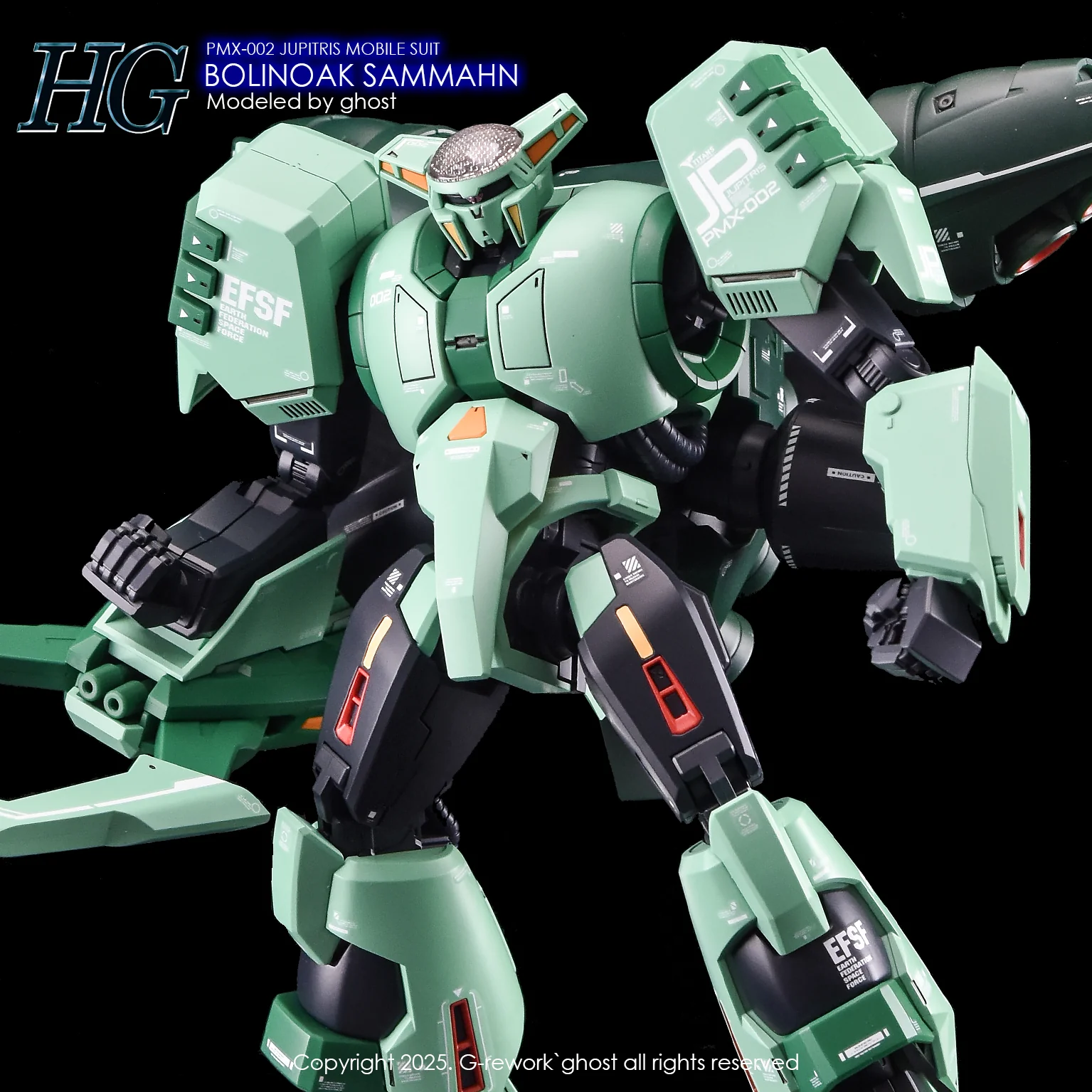 G-rework Decal HGUC #259 Bolinoak Sammahn - Image 1