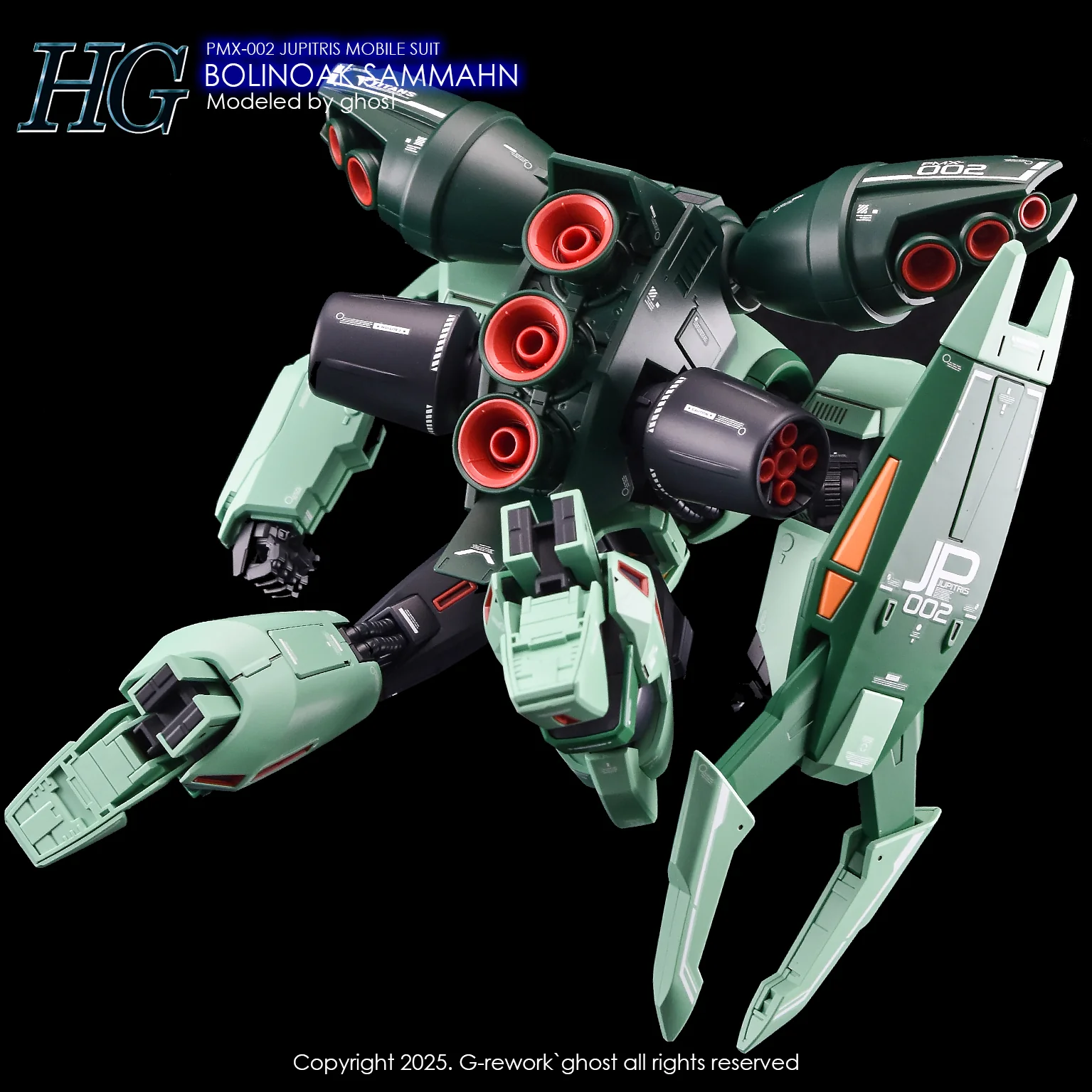 G-rework Decal HGUC #259 Bolinoak Sammahn - Image 3