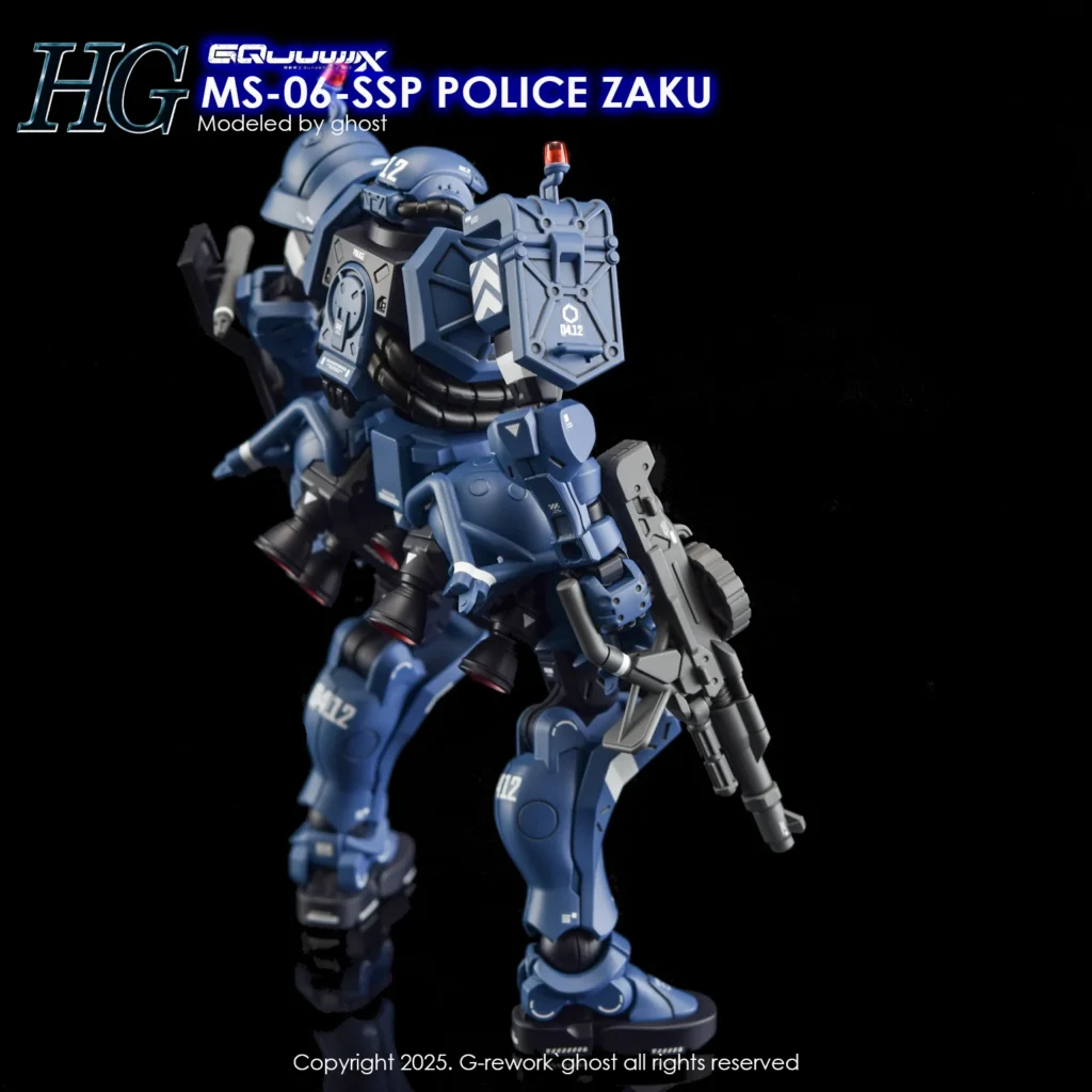 G-rework Decal HGGQ #02 Police Zaku