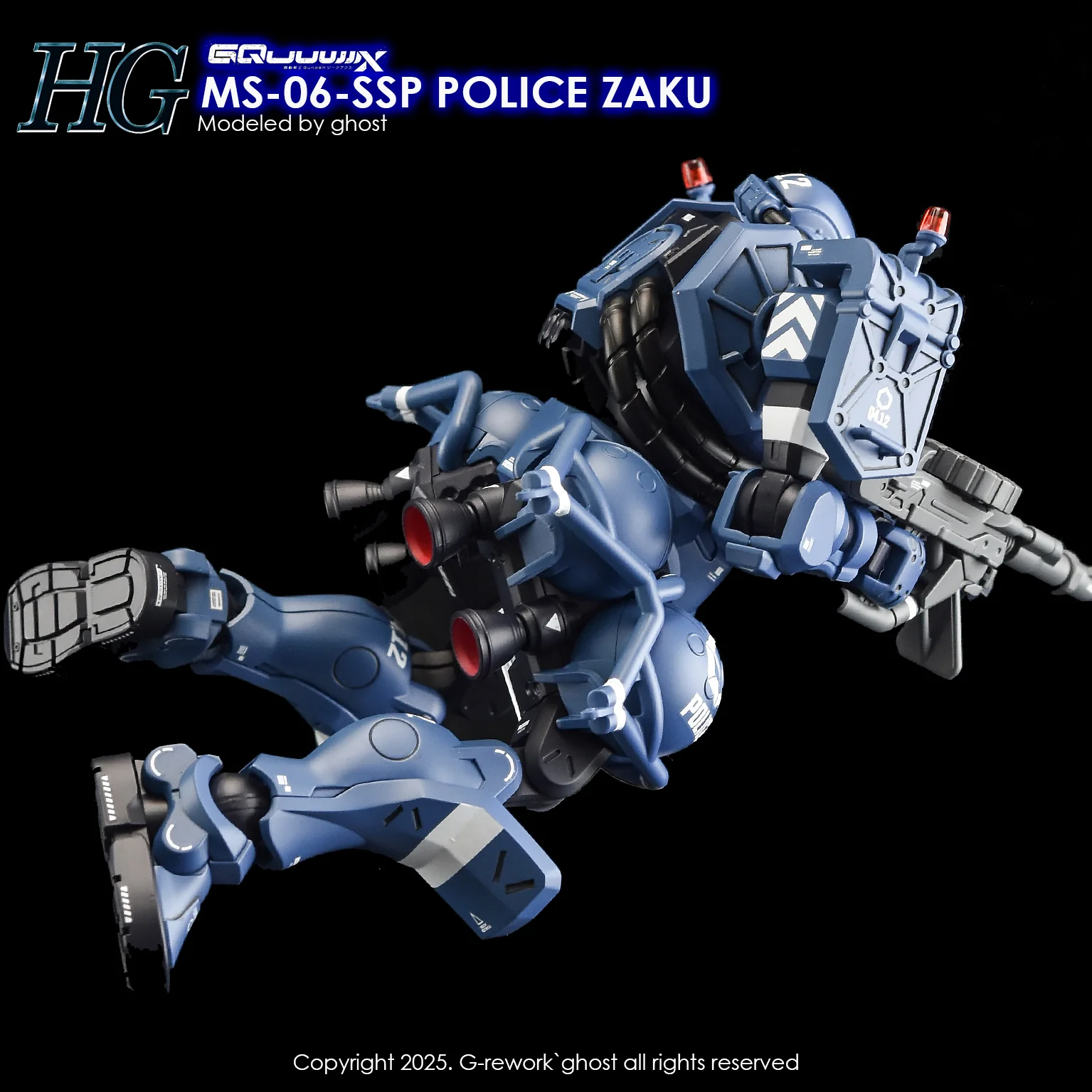 G-rework Decal HGGQ #02 Police Zaku - Image 11