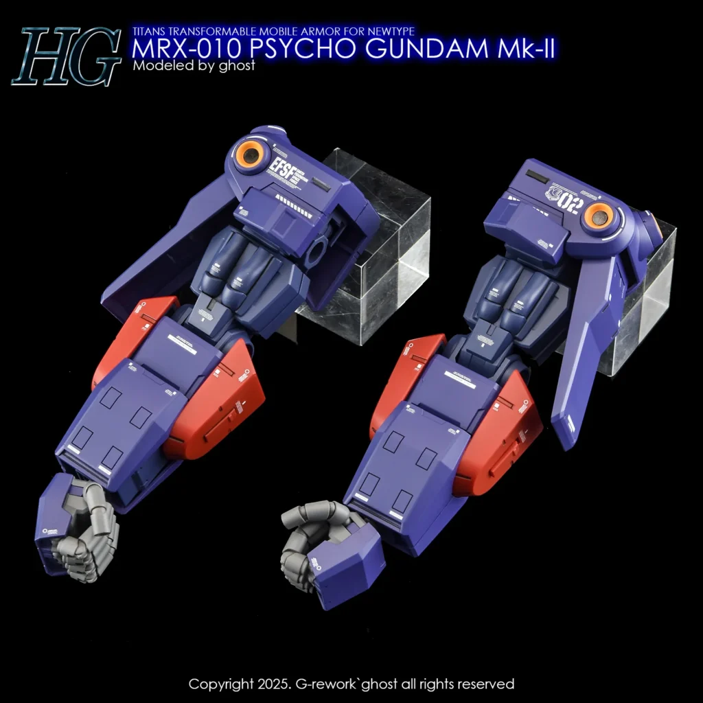 G-rework Decal HGUC #261 Psycho Gundam Mk-II