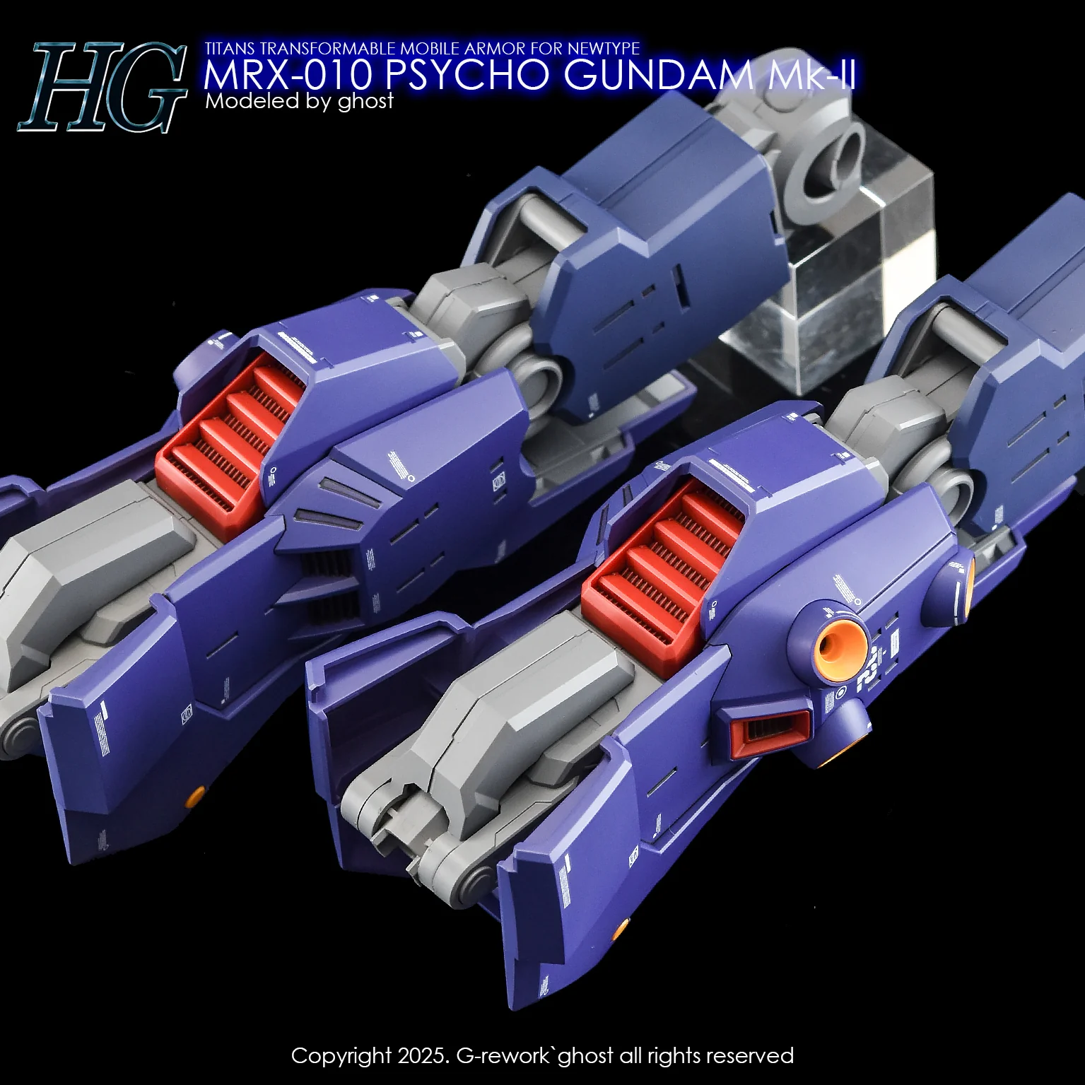 G-rework Decal HGUC #261 Psycho Gundam Mk-II - Image 13