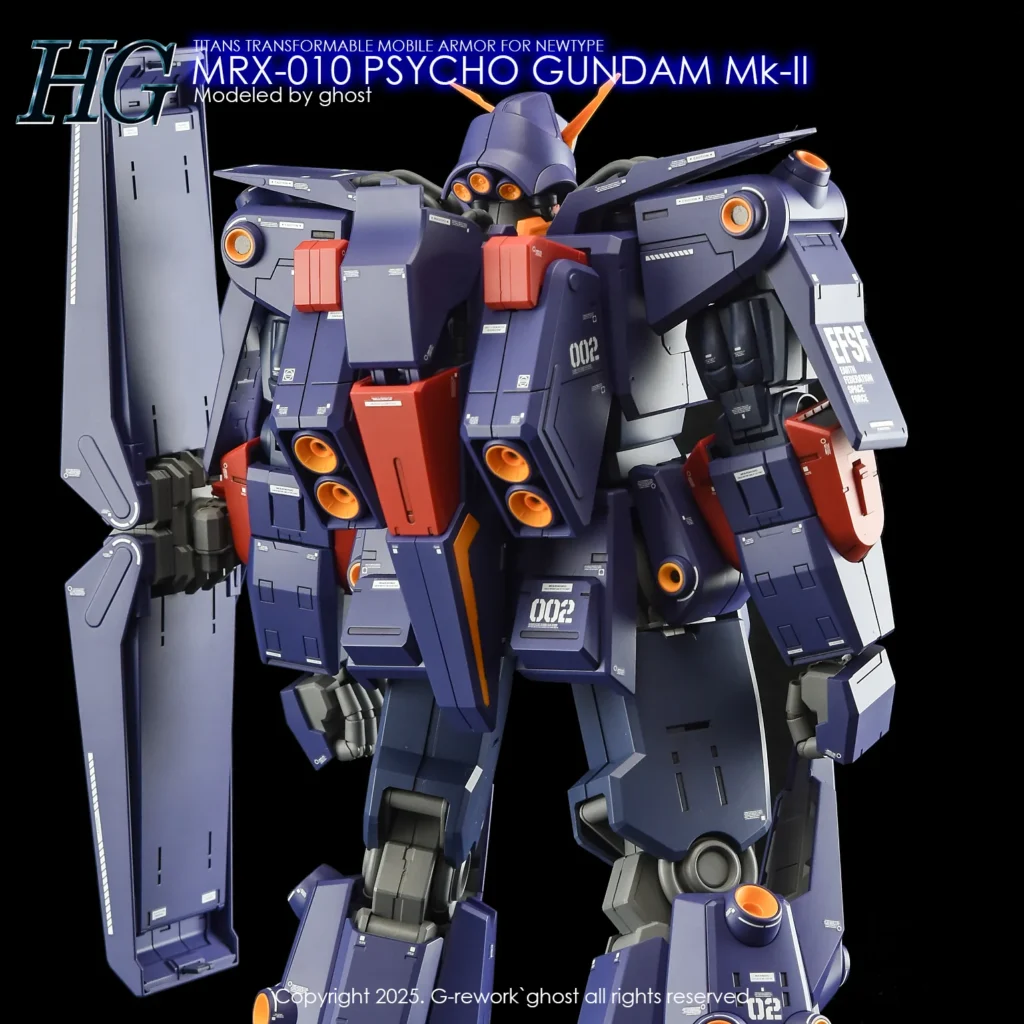 G-rework Decal HGUC #261 Psycho Gundam Mk-II