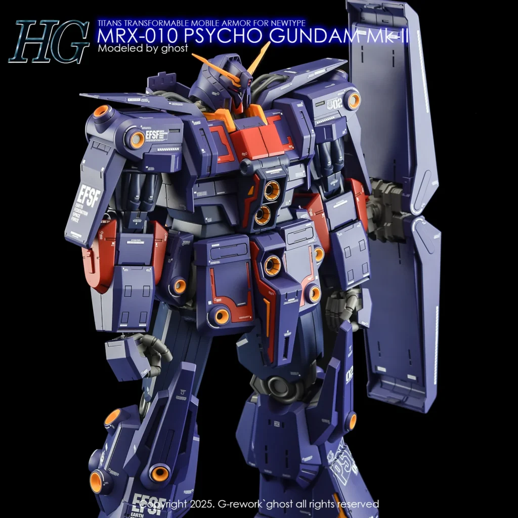 G-rework Decal HGUC #261 Psycho Gundam Mk-II