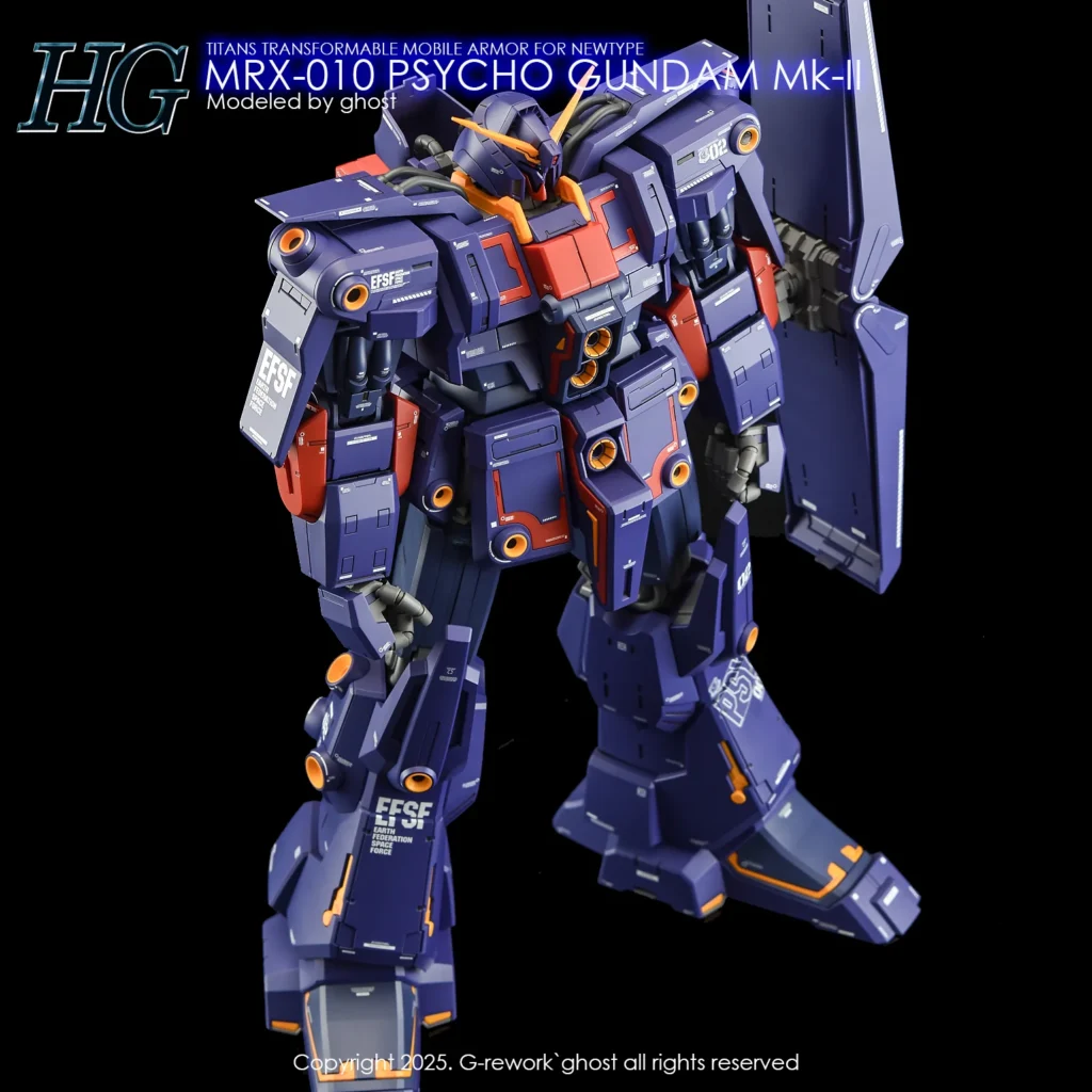 G-rework Decal HGUC #261 Psycho Gundam Mk-II