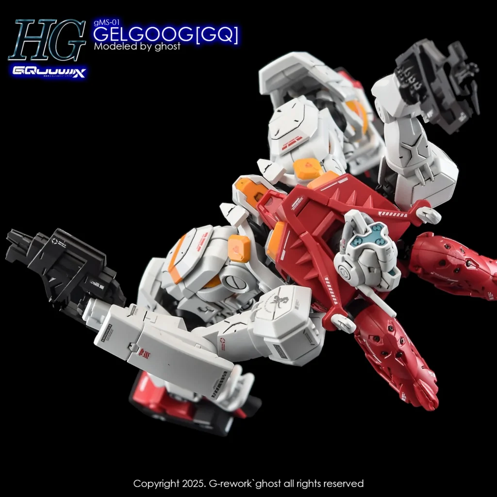 G-rework Decal HGGQ #03 Sugai's Gelgoog / #05 Bocata's Gelgoog