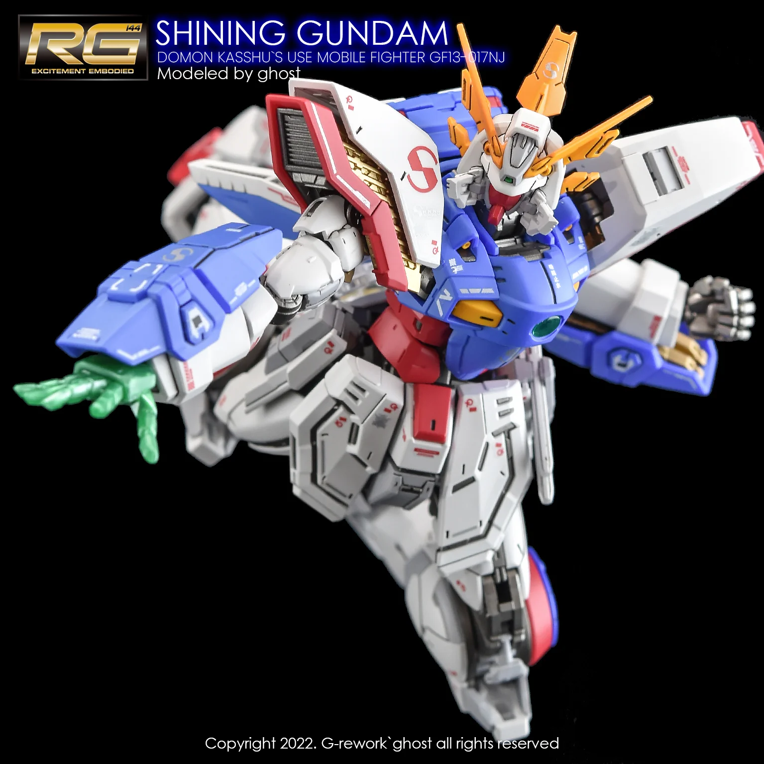 G-rework Decal RG #42 Shining Gundam - Image 8