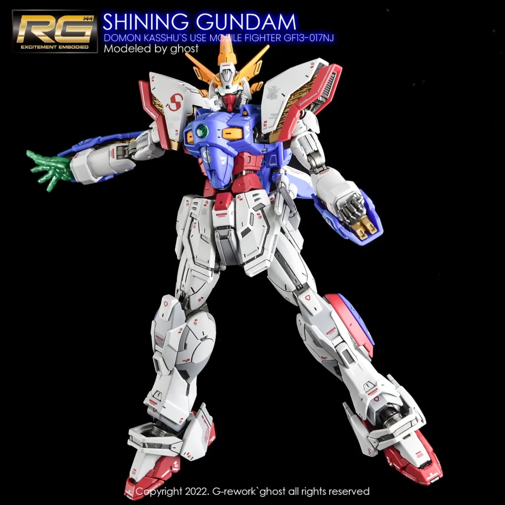 G-rework Decal RG #42 Shining Gundam