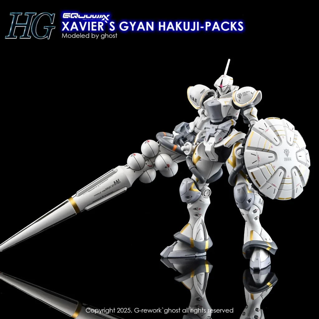 G-rework Decal HGGQ #07 Xavier's Gyan Hakuji Packs