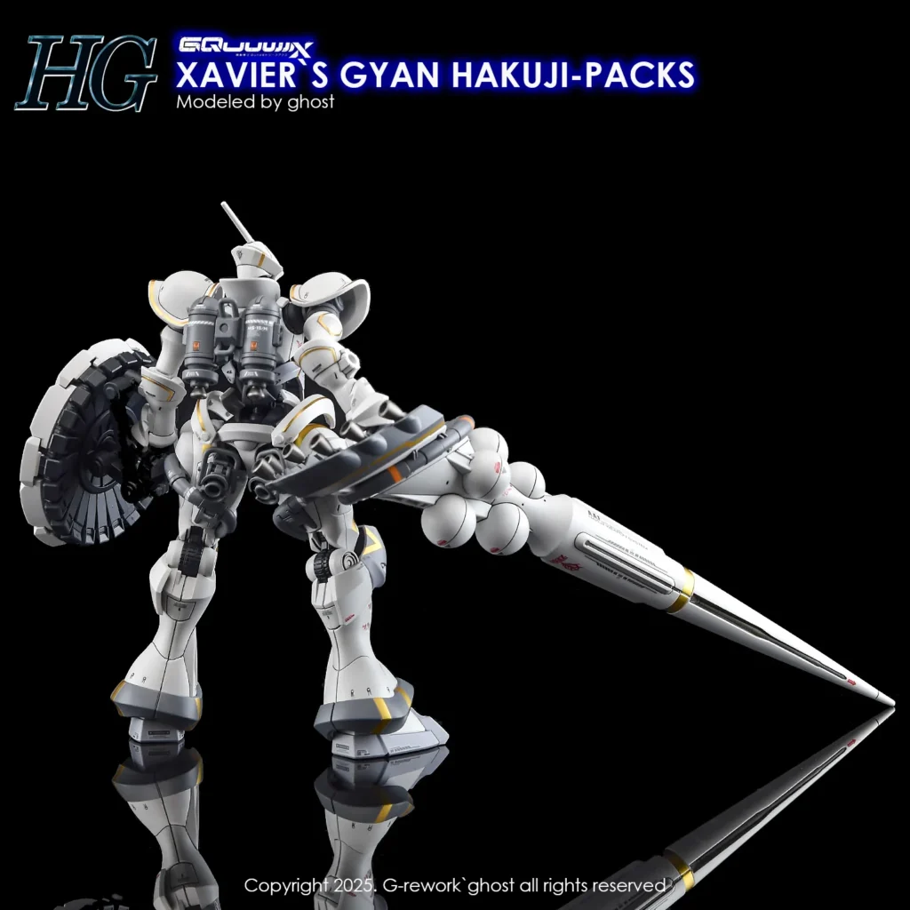 G-rework Decal HGGQ #07 Xavier's Gyan Hakuji Packs