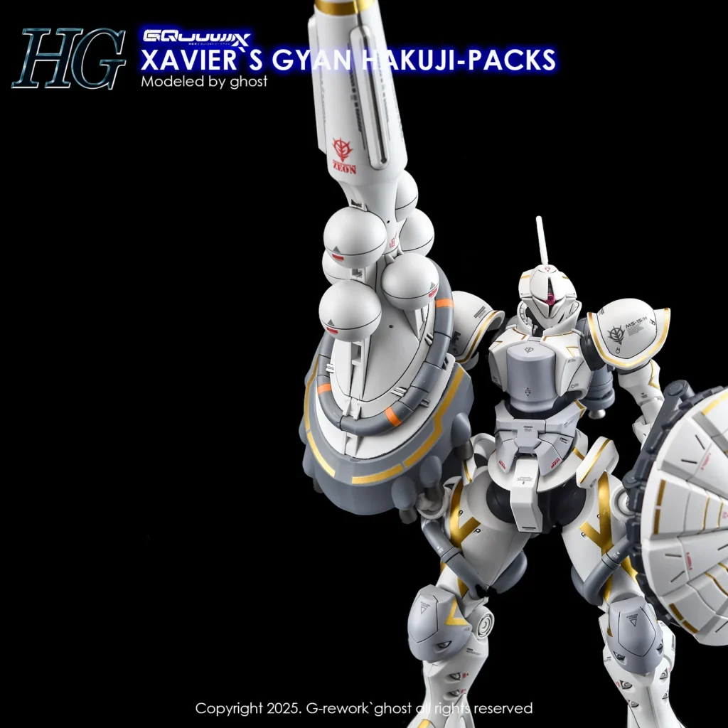 G-rework Decal HGGQ #07 Xavier's Gyan Hakuji Packs