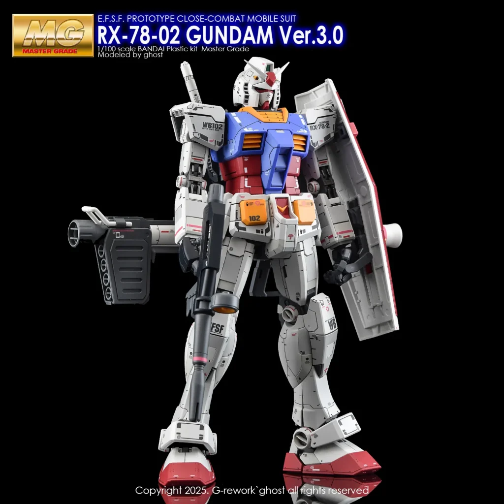 G-rework Decal MG #172 RX-78-2 Gundam Ver 3.0