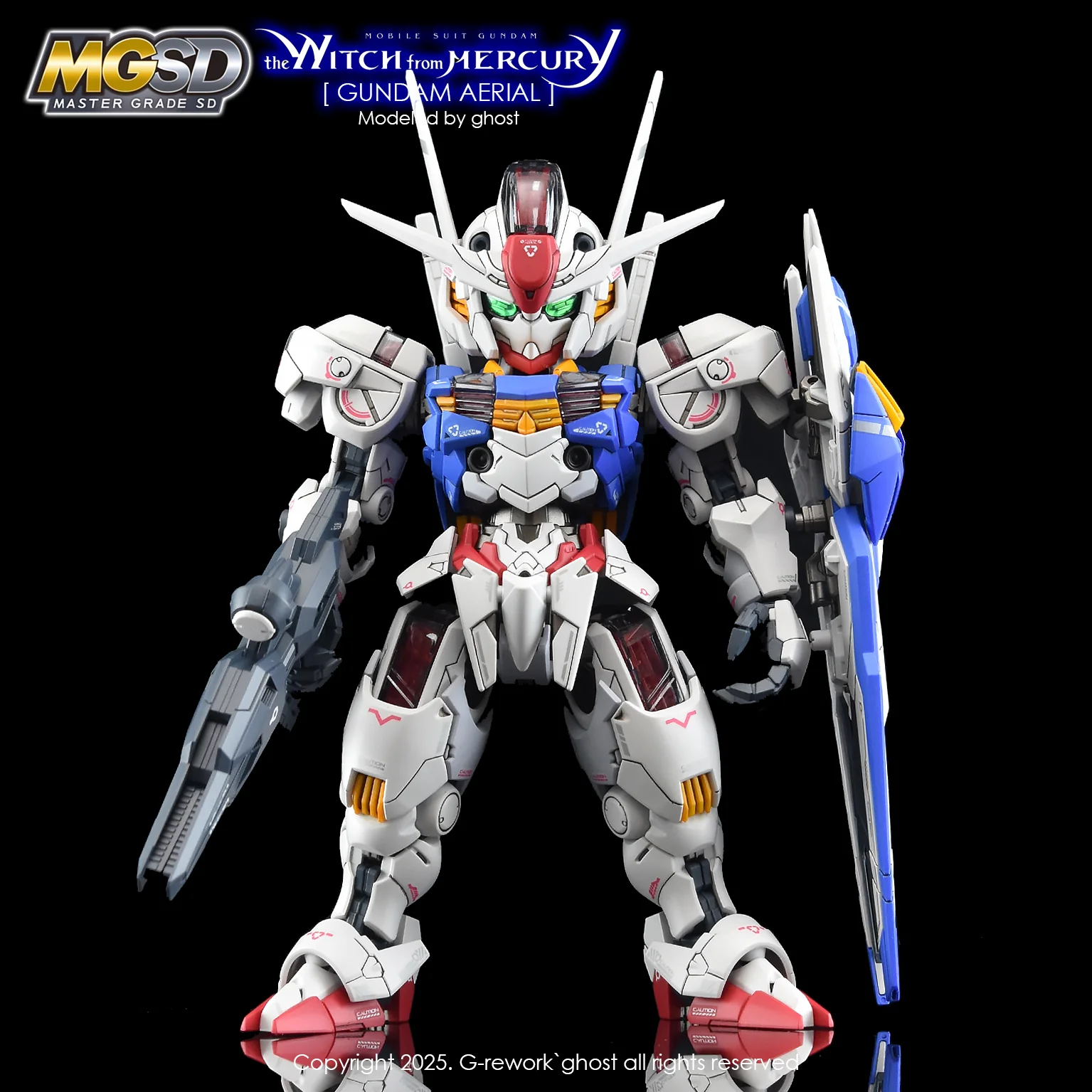 G-rework Decal MGSD #04 Gundam Aerial - Image 1